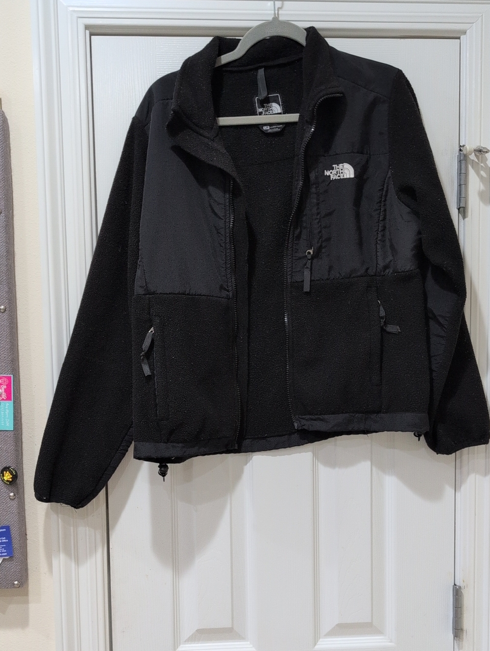 The North Face Black Fleece Jacket with Callout